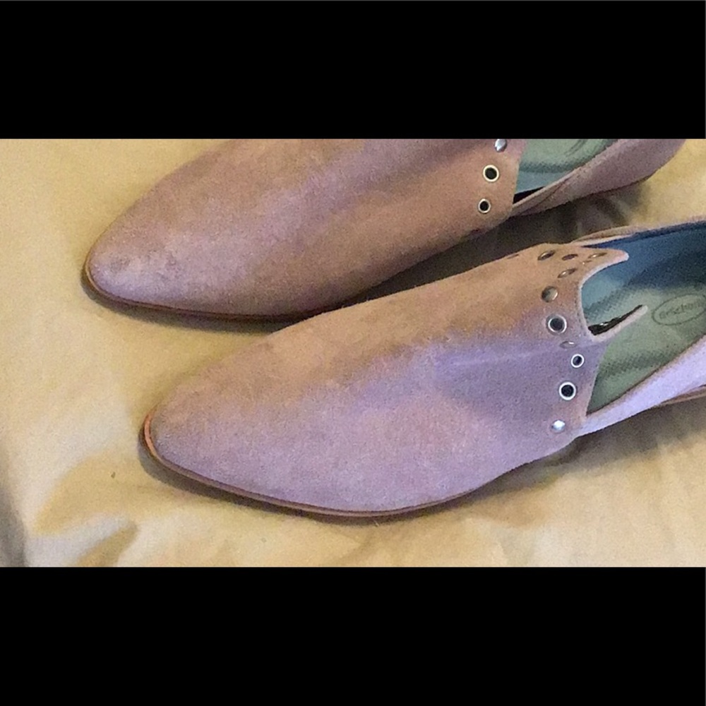 REBECCA MINKOFF DUSTY PINK ANKLE BOOTS / SIZE 8 runs large - Picture 10 of 11